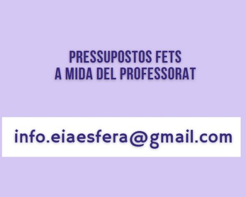 pressupostos fets a mida