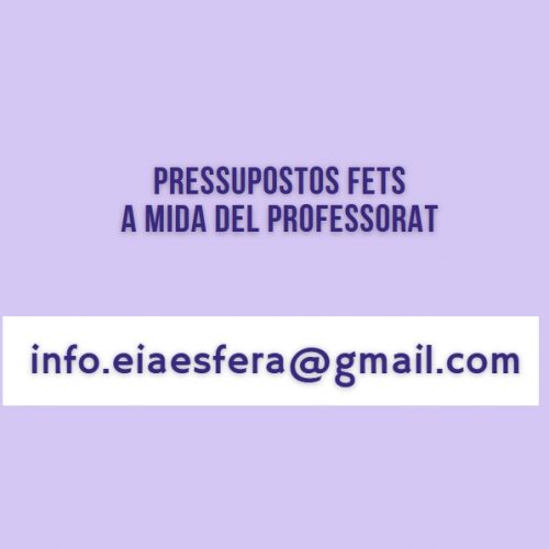 pressupostos fets a mida